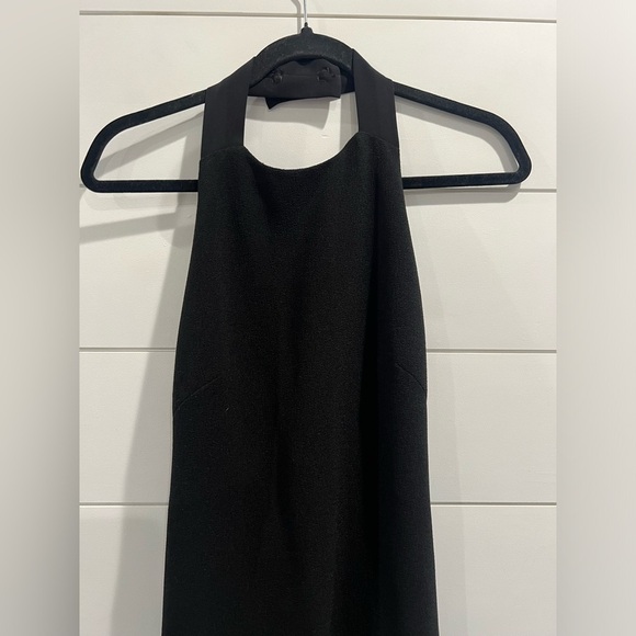 NWT Christopher Esber black halter tan dress - Picture 9 of 10